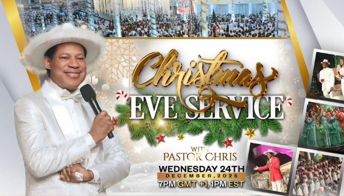 CHRISTMAS EVE SERVICE WITH PASTOR CHRIS
